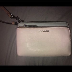 Coach Two Tone Wristlet: Used